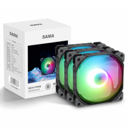 Fotoja e Ventilator Ftohës Për Kompjuter SAMA SF130 ARGB