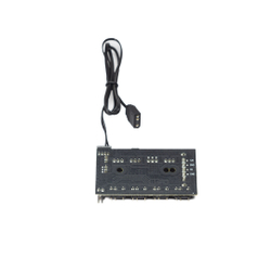Fotoja e Hub 4 porte 3pin 5v *Header ARGB 3pin+Molex SAMA ARGB hub-A