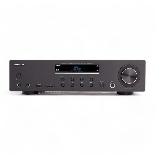 Fotoja e Amplifikator 120W me Bluetooth, USB dhe SD AIWA AMU-120BTBK