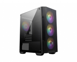 Fotoja e Kasë MSI MAG Forge M100A Micro Tower, transparente, e zezë