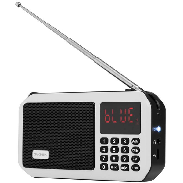 Fotoja e Radio Portative me Bluetooth, Micro SD, Lcd dhe FM Digjital GOGEN GOGFMP125BTW