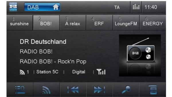 Fotoja e Pajisje DAB+ për Përmirësim të Radios BLAUPUNKT CARBLMM008