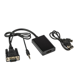 Fotoja e Pershtates nga VGA ne HDMI TECH TIME TT24023