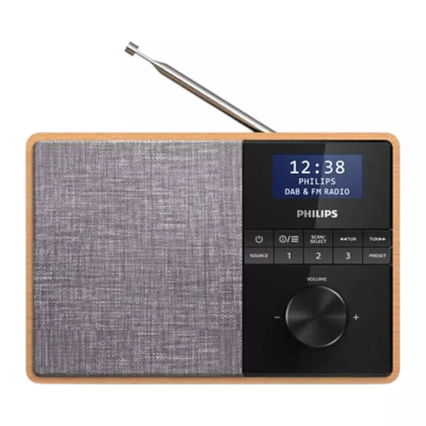 Fotoja e Radio Portative për Kuzhinë me DAB+, FM dhe Bluetooth – Philips TAR5505/10