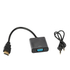 Fotoja e Kabllo pershtates HDMI ne VGA dhe AUX TECH TIME TT24012, Picture 1