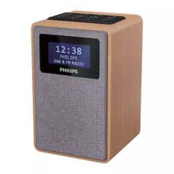 Fotoja e Radio me Alarm dhe Dizajn Druri DAB+/FM dhe Tingull të Pastër – Philips TAR5005/10