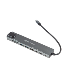 Fotoja e TYPE-C TO HDMI 8IN1 - Tech Time TT24004
