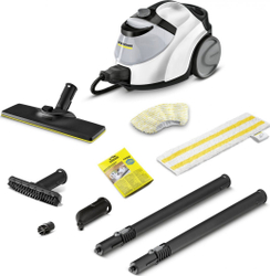 Fotoja e Fshesë me avull Karcher SC 5 EasyFix 1.512-660.0, e bardhë