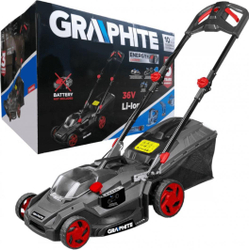 Fotoja e [OUTLET] Kositëse me bateri Graphite 36V 58G033, e zezë / kuqe