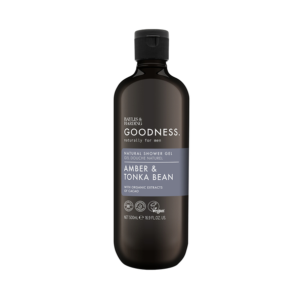 Fotoja e Xhel dushi Baylis & Harding Goodness, Amber & Tonka Bean, 500ml