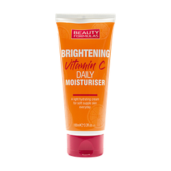 Fotoja e Eksfoliues për fytyrë Beauty Formulas Vitamin C Brightening Daily Moisturiser, 100ml