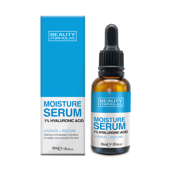 Fotoja e Serum hidratues Beauty Formulas Moisture Hyaluronic Acid Serum, 30ml