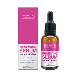 Fotoja e Serum rigjenerues Beauty Formulas Renewing AHA + BHA Serum, 30ml