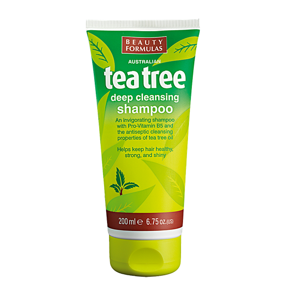 Fotoja e Shampo Beauty Formulas Tea Tree Deep Cleansing, 200ml