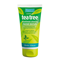 Fotoja e Skrab për fytyrë Beauty Formulas Tea Tree, 150ml
