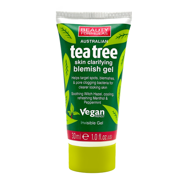 Fotoja e Xhel kundër akneve Beuaty Fromulas Tea Tree Blemish Gel, 30 ml