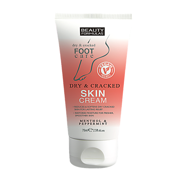 Fotoja e Krem për këmbë Beauty Formulas Foot Care Dry Cracked Skin, 75ml