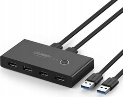 Fotoja e USB Switch Ugreen, i zi