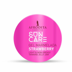 Fotoja e Marmelad për rrezitje Afrodita Sun Care Jam Strawberry, 200 ml