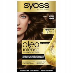 Fotoja e Ngjyrë pë flokë Syoss Color Oleo, 4-18 Mokka Brown, 50 ml