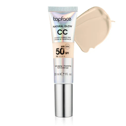Fotoja e Krem Pudër Topface CC Natural Glow  SPF50+, 006, 30 ml