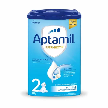 Fotoja e Aptamil 2 800 gr - Qumesht Pluhur per Foshnje 6 deri ne 12 muaj