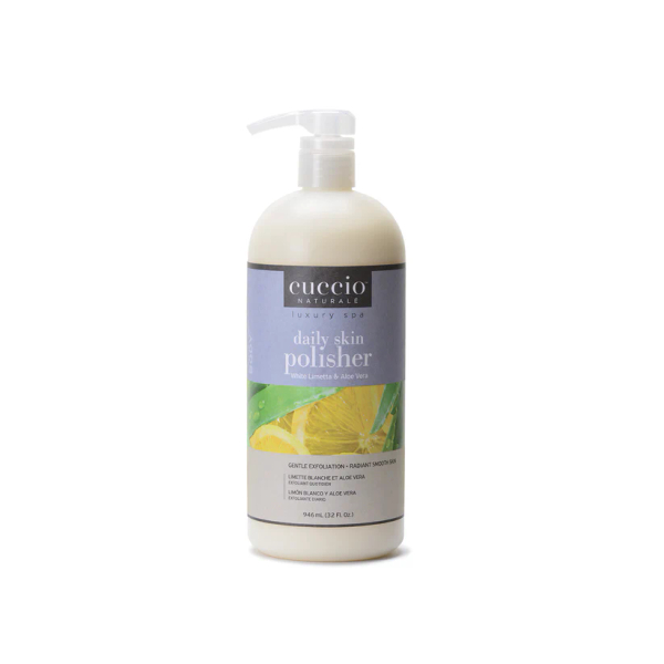 Fotoja e Eksfoliues trupi i lëngshëm Cuccio Naturale White Limetta & Aloe Vera, 946 ml