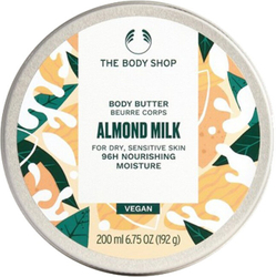 Fotoja e Gjalpë për trup The Body Shop Almond Milk, 200 ml