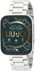 Fotoja e Orë smart për femra Liu Jo Smartwatch Voice Slim Solid SWLJ085, e argjendtë