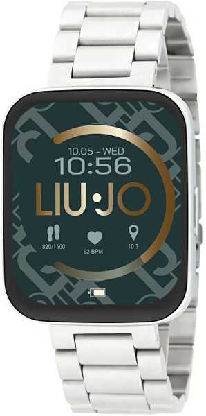 Fotoja e Orë smart për femra Liu Jo Smartwatch Voice Slim Solid SWLJ085, e argjendtë