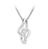 Fotoja e Qafore për femra Silver Cat SC449, e argjendtë, Picture 1