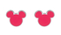 Fotoja e Vathë për fëmijë Disney Mickey Mouse, të kuq, Picture 1