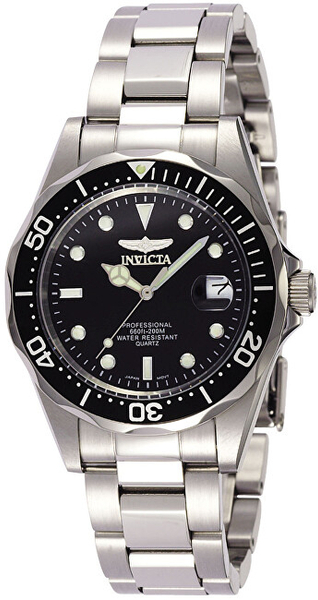 Fotoja e Orë dore Invicta Pro Diver Quartz 8932, e argjendtë
