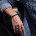 Fotoja e Byzylyk lëkure për meshkuj Police Freeway Double Leather Bracelet PEAGB0035604, i kaftë, Picture 3