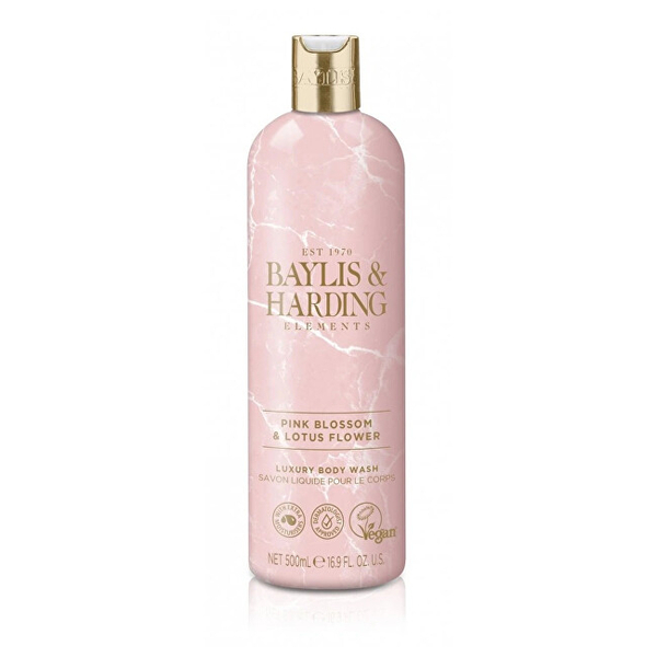 Fotoja e Xhel dushi Baylis & Harding Pink Blossom & Lotus Flower (Luxury Body Wash), 500 ml