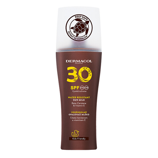 Fotoja e Losion për mbrojtje ndaj diellit Dermacol Waterproof Sunscreen Lotion SPF 30, 200 ml