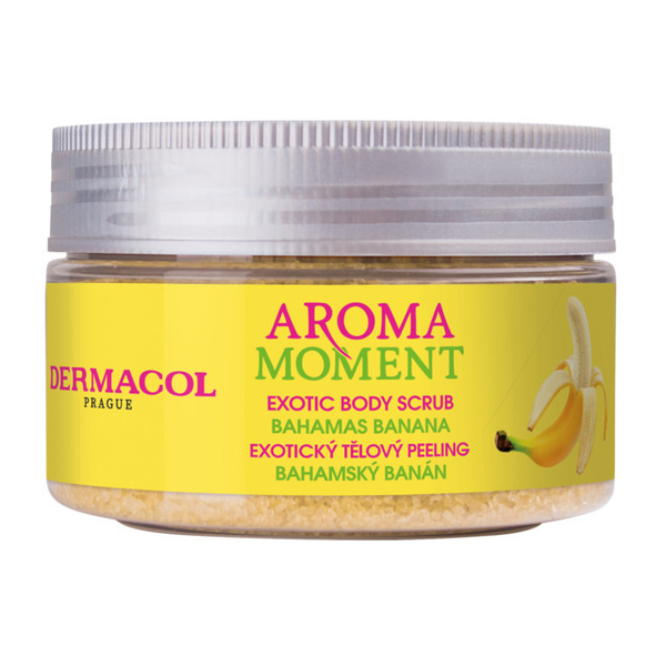 Fotoja e Skrab për trup Dermacol Bahamian Banana Aroma Moment, 200 ml