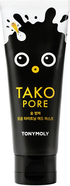 Fotoja e Maskë për fytyrë Tony Moly Tako Pore Tightening Charcoal Mud, 100 g