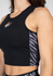 Fotoja e Zion Crop Top - Black, M, Picture 4