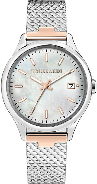 Fotoja e Orë për femra Trussardi City Life R2453170505, e hirtë