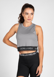 Fotoja e Colby Cropped Tank Top - Gray, S