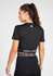 Fotoja e Colby Cropped T-Shirt - Black, XS, Picture 2
