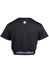 Fotoja e Colby Cropped T-Shirt - Black, XS, Picture 6