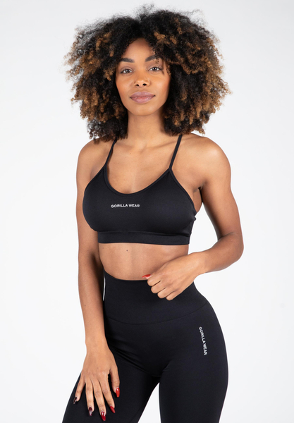 Fotoja e Quincy Seamless Sports Bra - Black, M/L