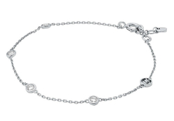 Fotoja e Byzylyk për femra Michael Kors MKC1716CZ040, 18 cm, i argjendtë