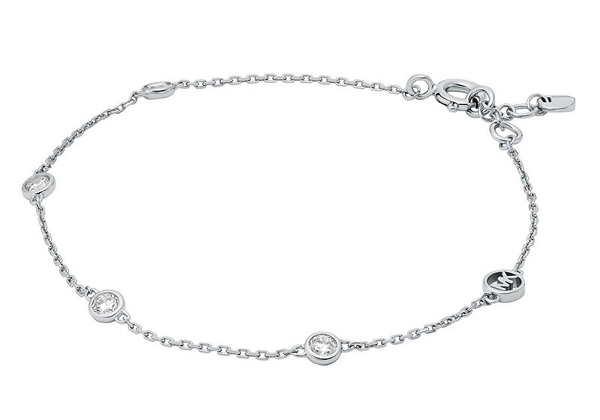 Fotoja e Byzylyk për femra Michael Kors MKC1716CZ040, 18 cm, i argjendtë
