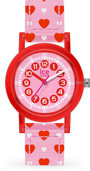 Fotoja e Orë dore për fëmijë Ice Watch Red Love, rozë/e kuqe