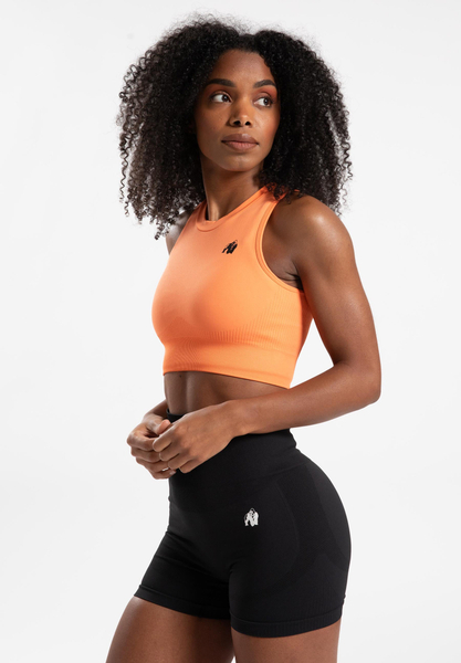 Fotoja e Olivia Seamless Crop Top - Peach, XS/S