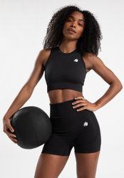 Fotoja e Olivia Seamless Crop Top - Black, XS/S