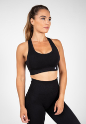 Fotoja e Yava Seamless Sports Bra - Black, XS/S